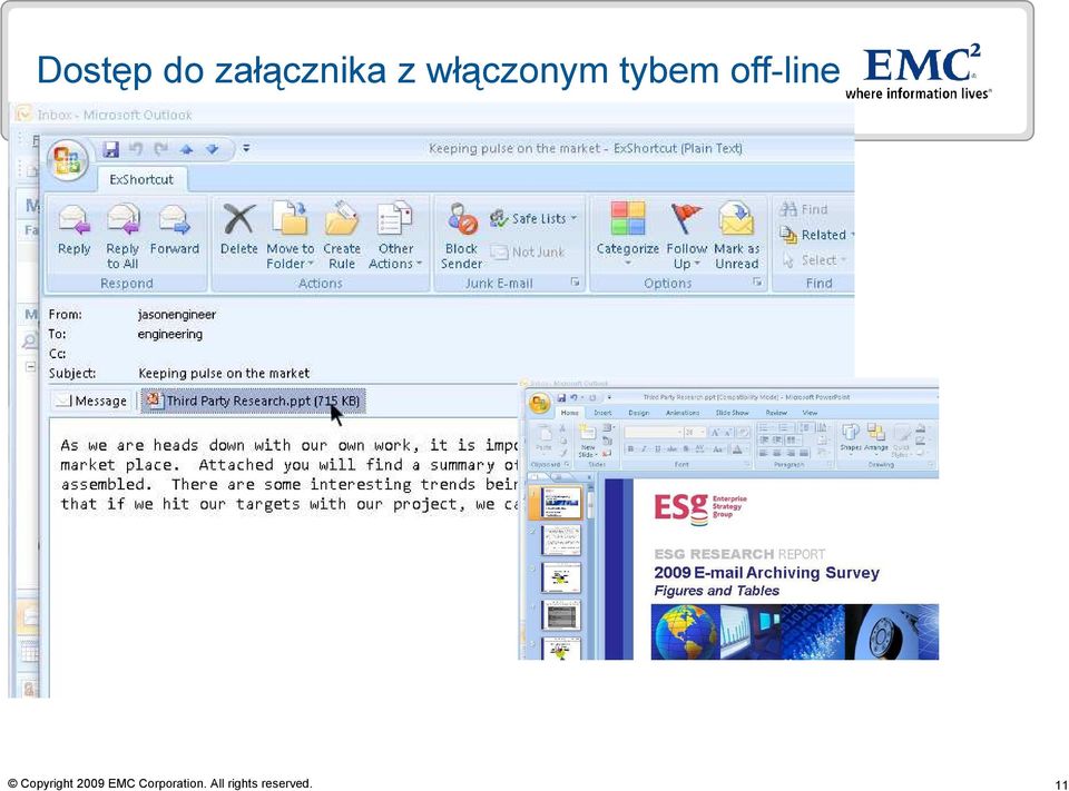 włączonym