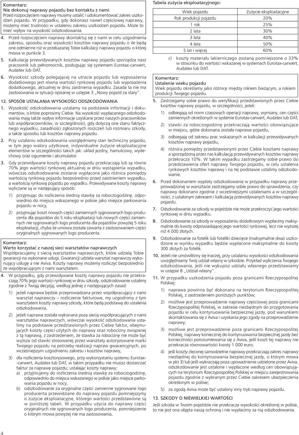 Przed rozpoczęciem naprawy skontaktuj się z nami w celu uzgodnienia zakresu, sposobu oraz wysokości kosztów naprawy pojazdu o ile będą one odmienne niż w przekazanej Tobie kalkulacji naprawy pojazdu