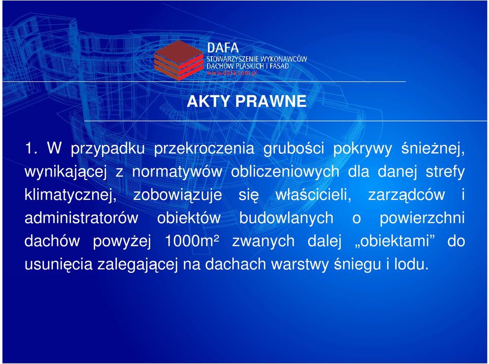 obliczeniowych dla danej strefy klimatycznej, zobowiązuje się właścicieli,