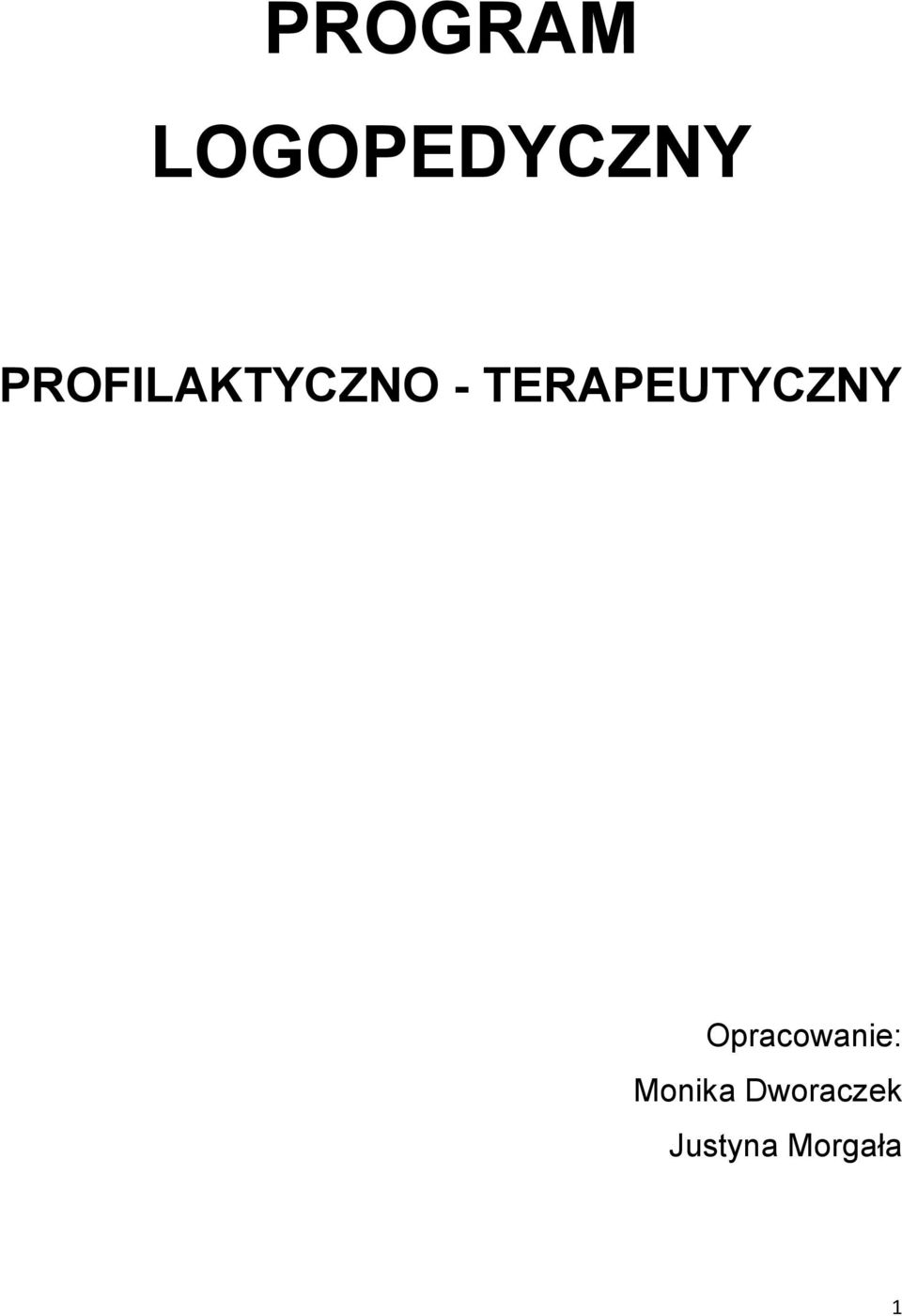 TERAPEUTYCZNY
