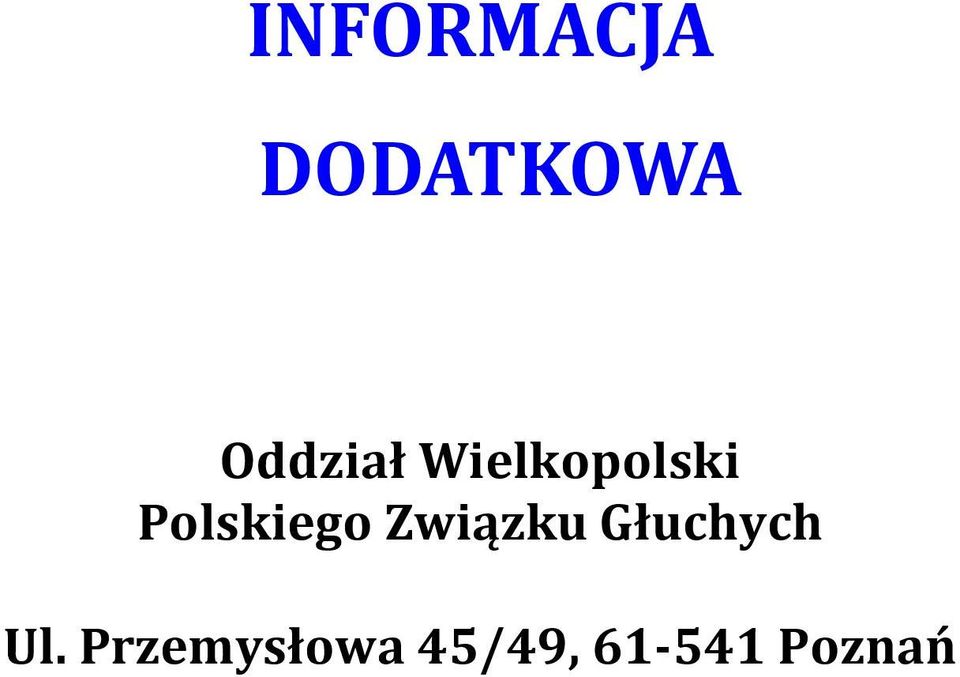 Polskiego Związku Głuchych