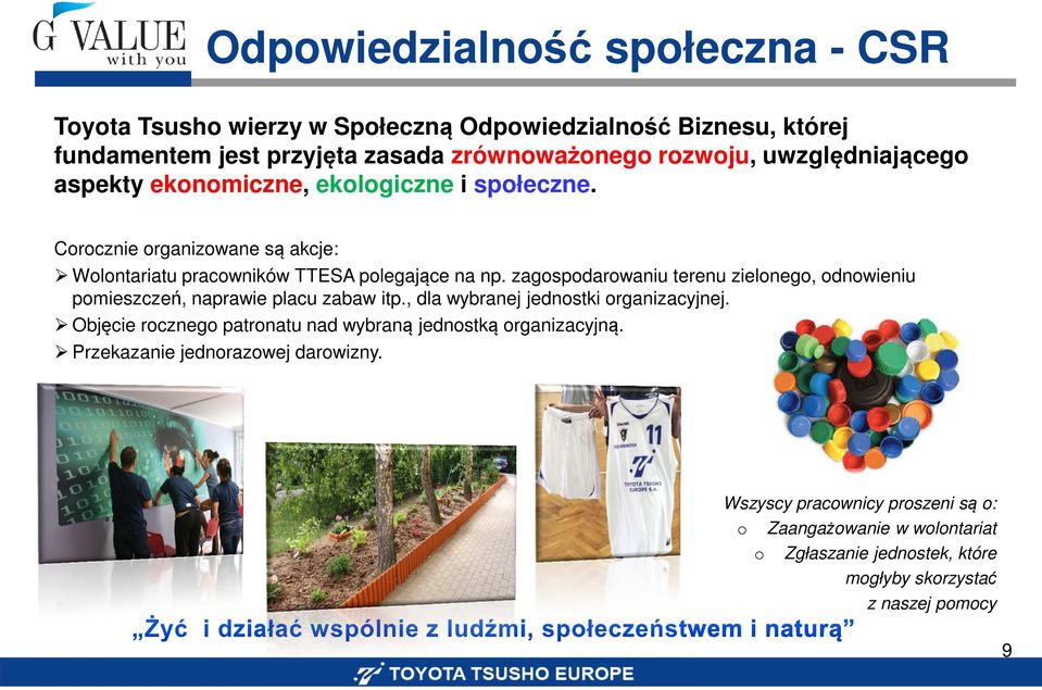 zagospodarowaniu terenu zielonego, odnowieniu pomieszczeń, naprawie placu zabaw itp., dla wybranej jednostki organizacyjnej.