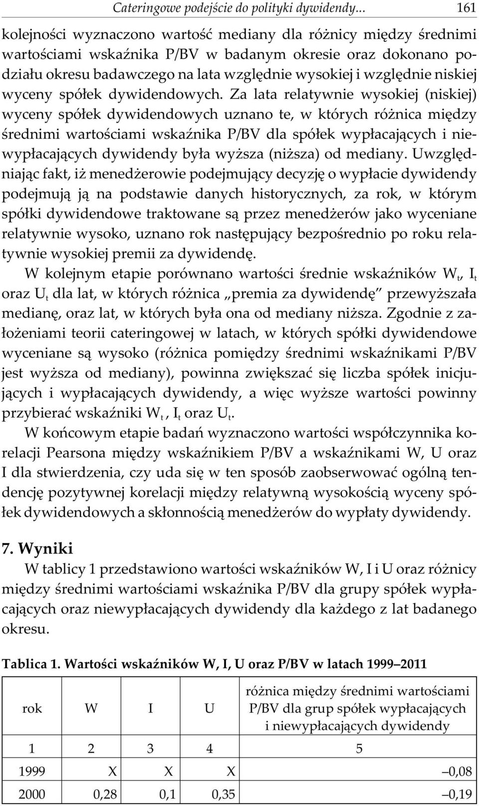 niskiej wyceny spó³ek dywidendowych.