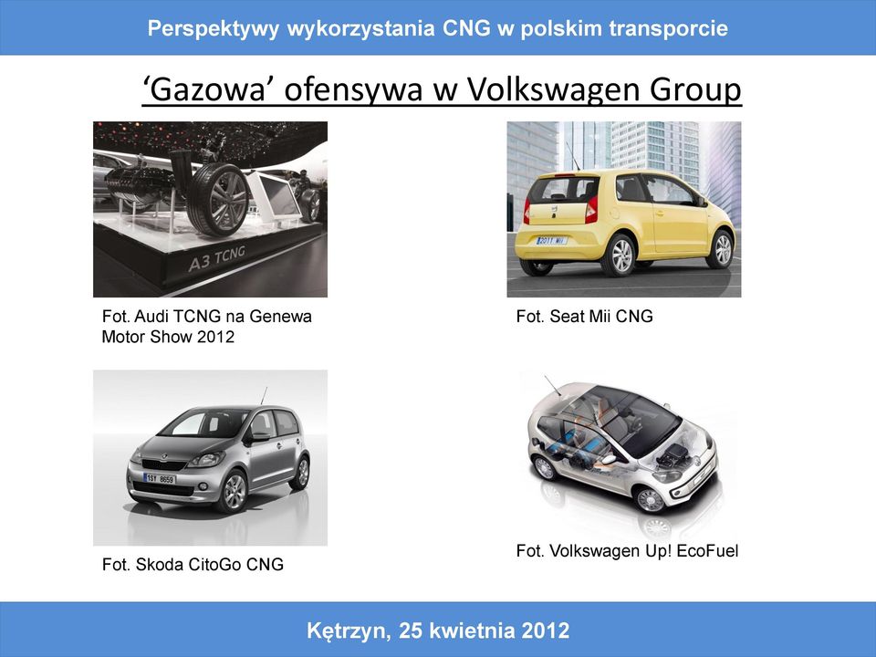 2012 Fot. Seat Mii CNG Fot.