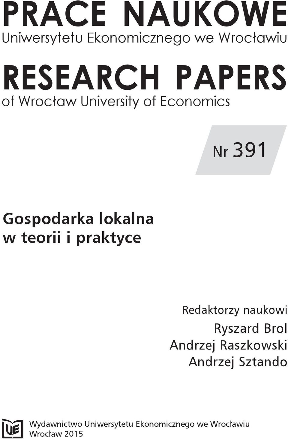 i praktyce Redaktorzy naukowi Ryszard Brol Andrzej Raszkowski Andrzej