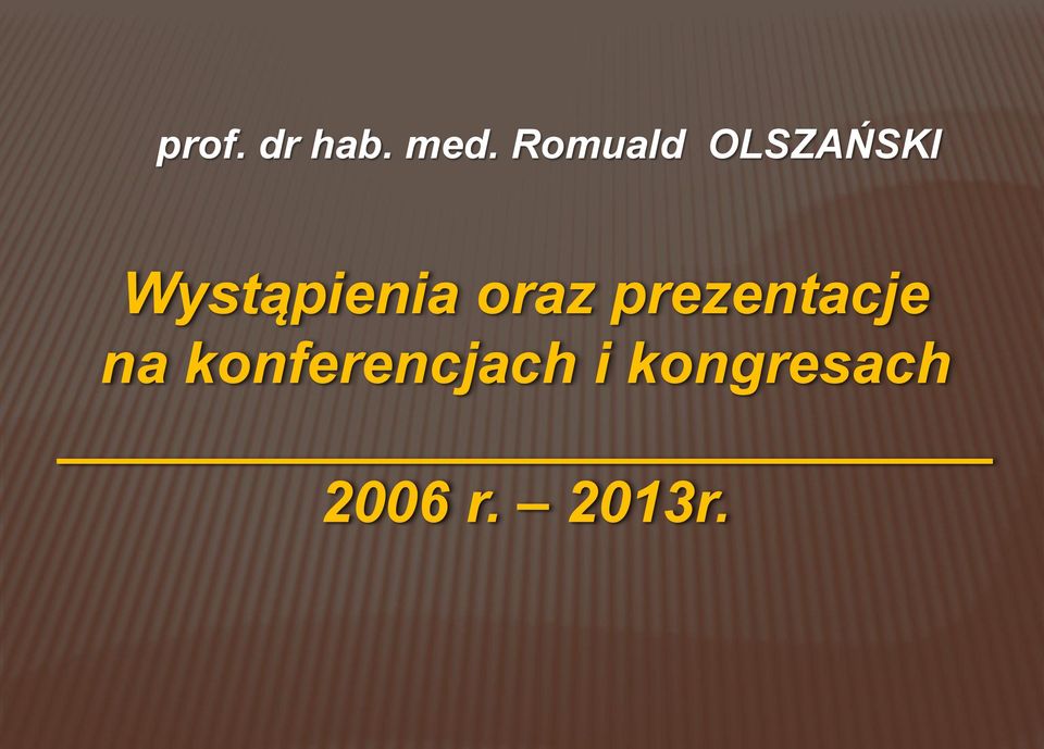 konferencjach i