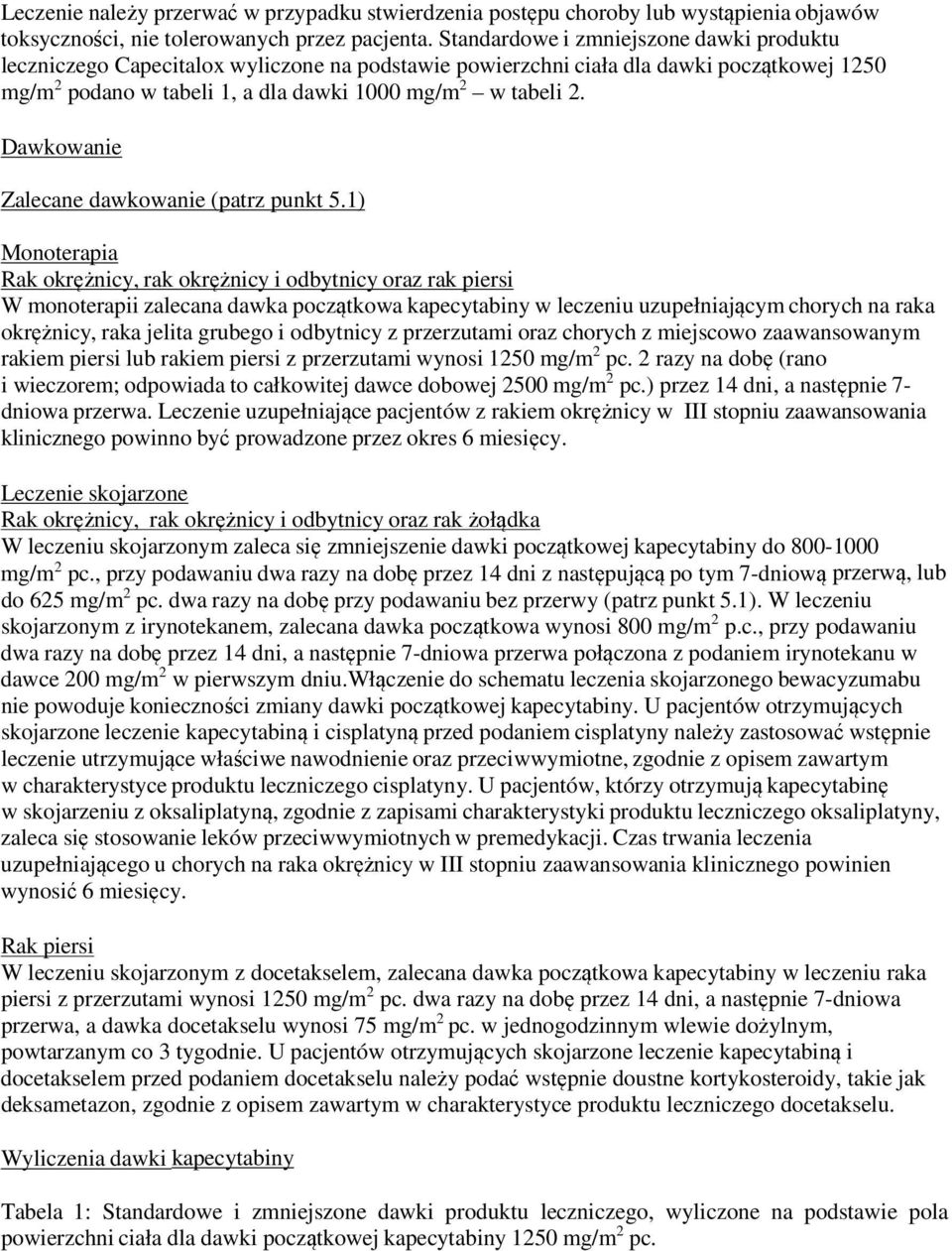Dawkowanie Zalecane dawkowanie (patrz punkt 5.