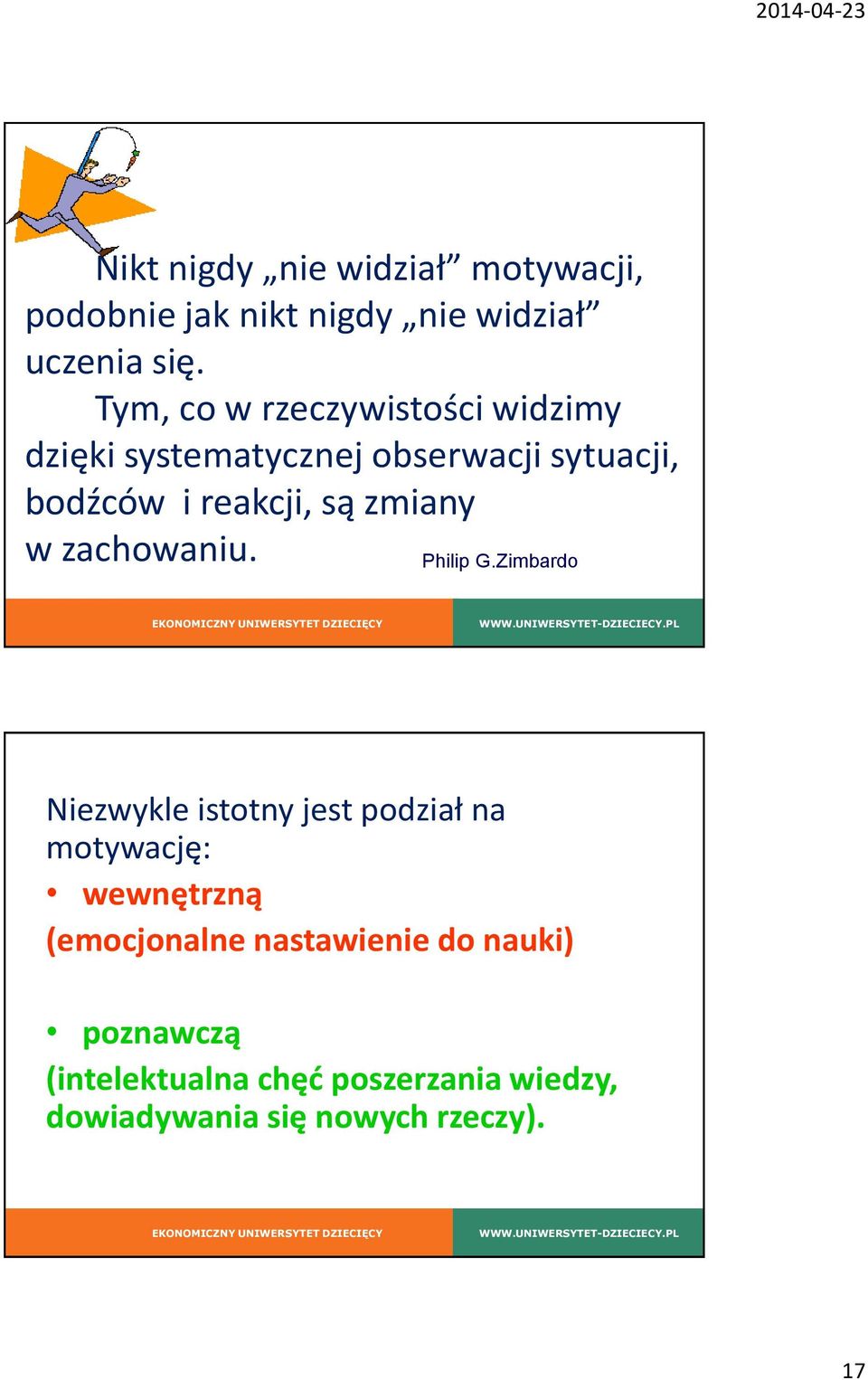 zmiany w zachowaniu. Philip G.