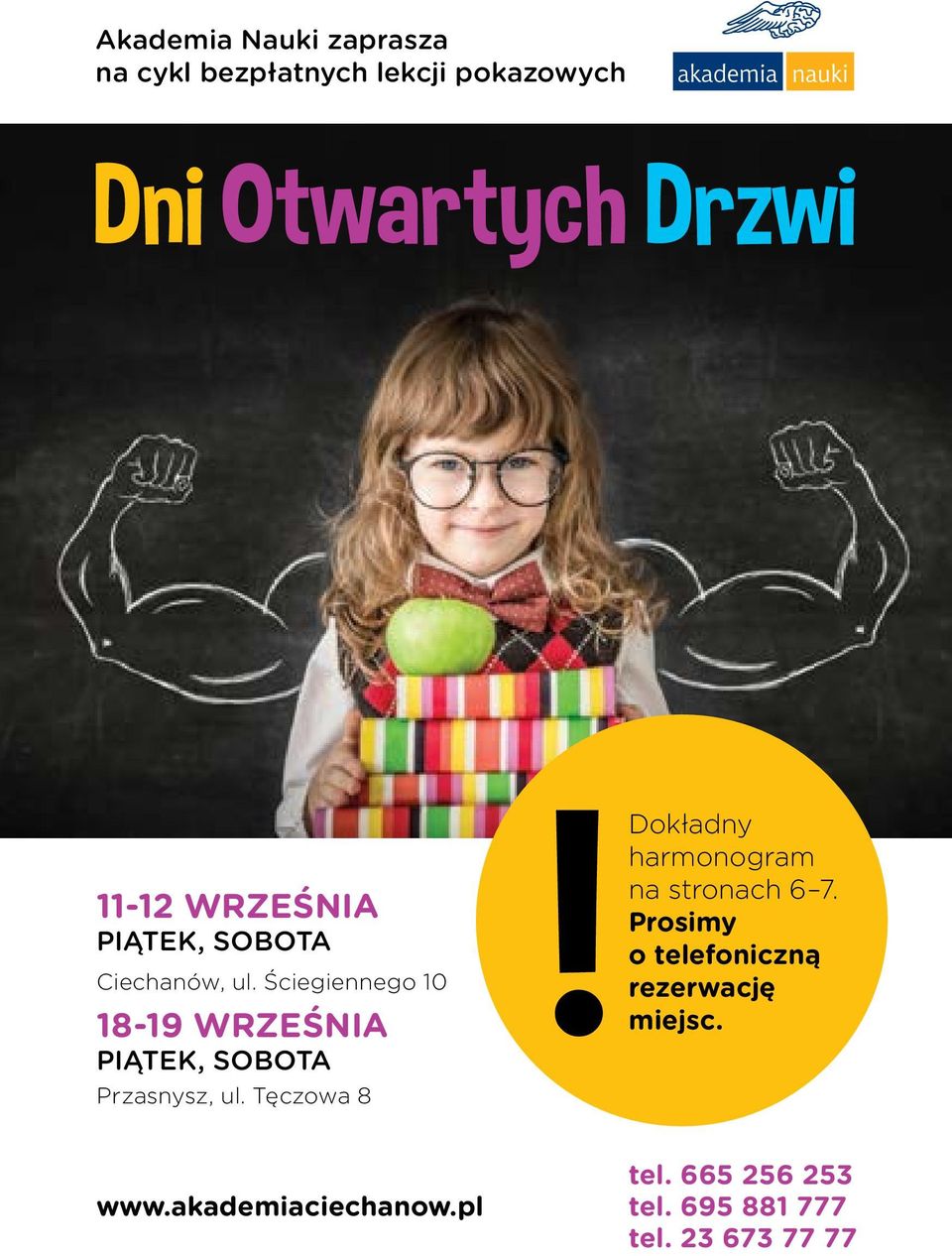 Ściegiennego 10 18-19 WRZEŚNIA PIĄTEK, SOBOTA Przasnysz, ul.