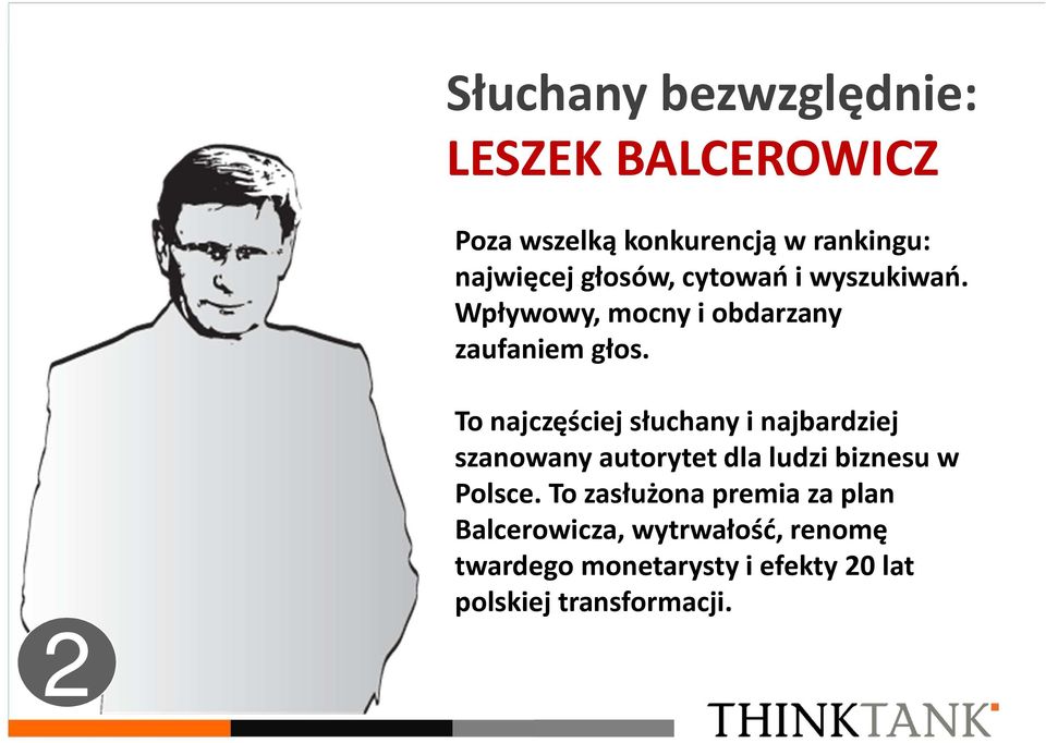 To najczęściej słuchany i najbardziej szanowany autorytet dla ludzi biznesu w Polsce.
