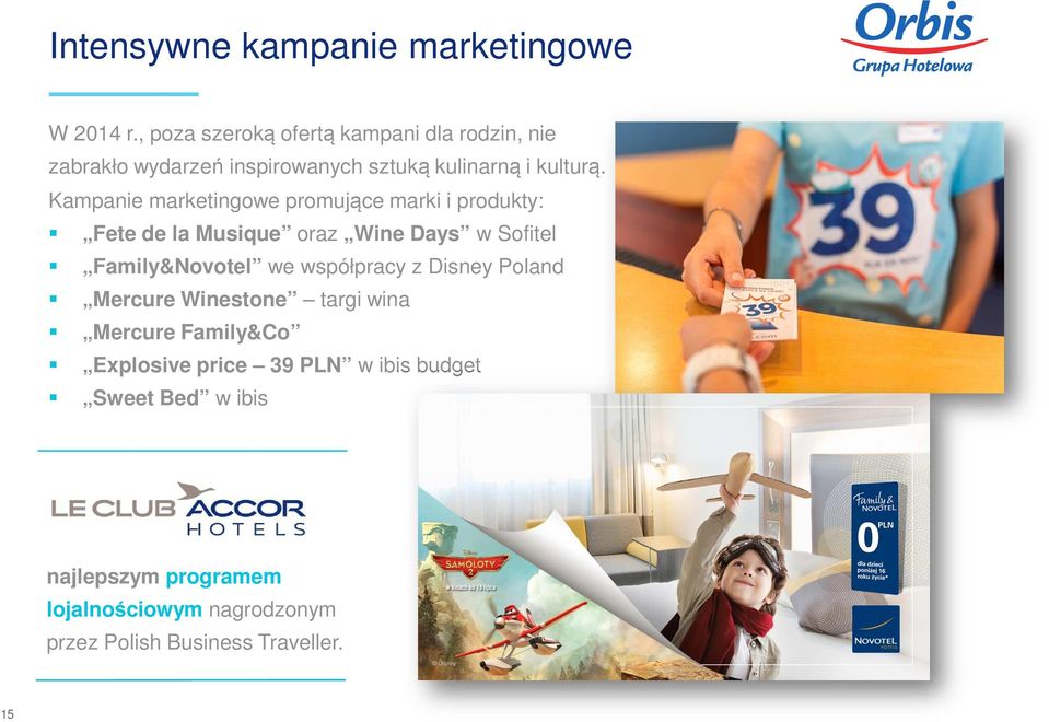 Kampanie marketingowe promujące marki i produkty: Fete de la Musique oraz Wine Days w Sofitel Family&Novotel we