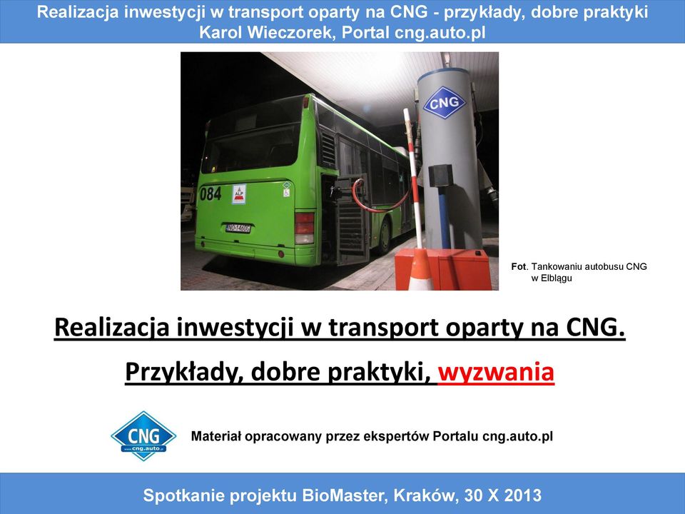 CNG. Przykłady, dobre praktyki, wyzwania