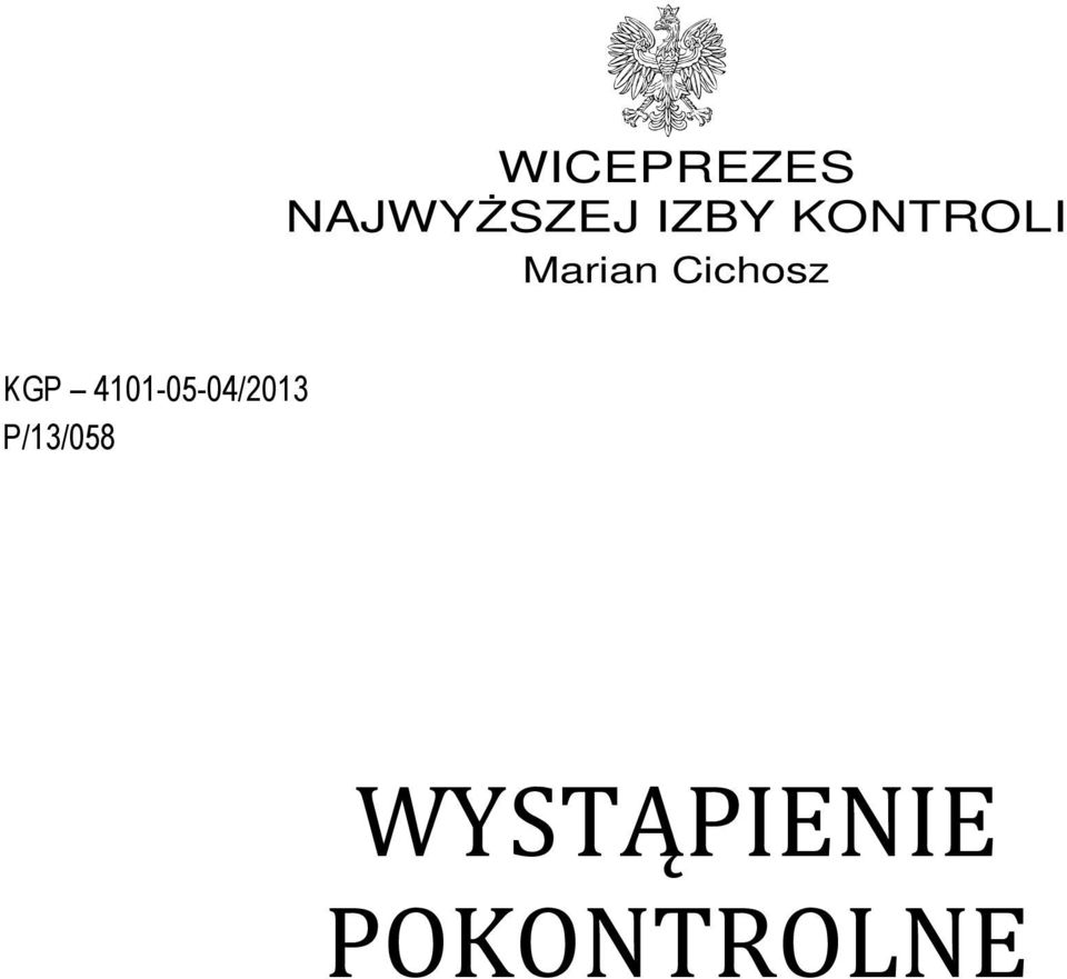 Cichosz KGP