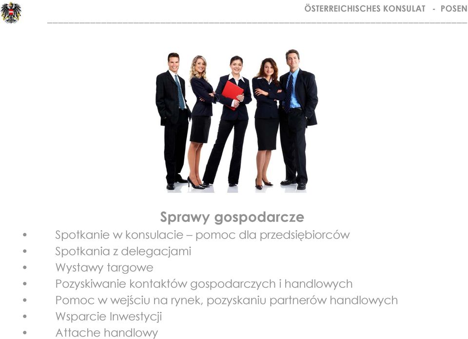 Pozyskiwanie kontaktów gospodarczych i handlowych Pomoc w