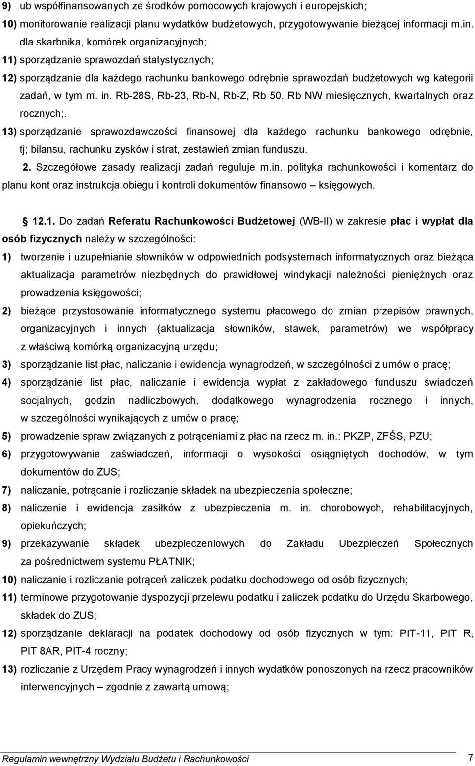 ormacji m.in.
