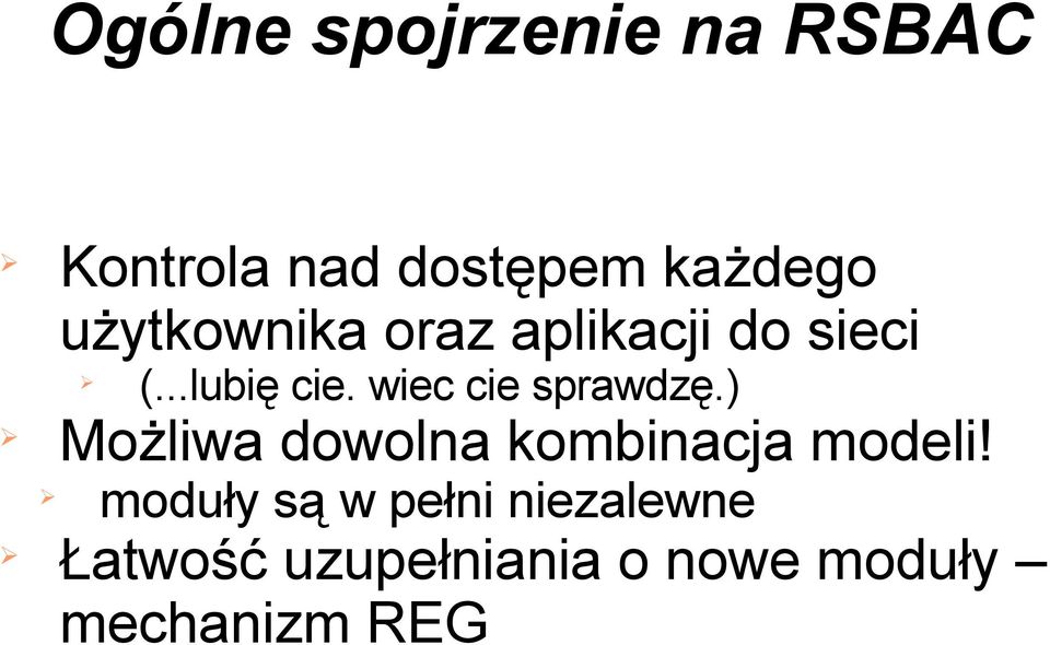 wiec cie sprawdzę.) Możliwa dowolna kombinacja modeli!