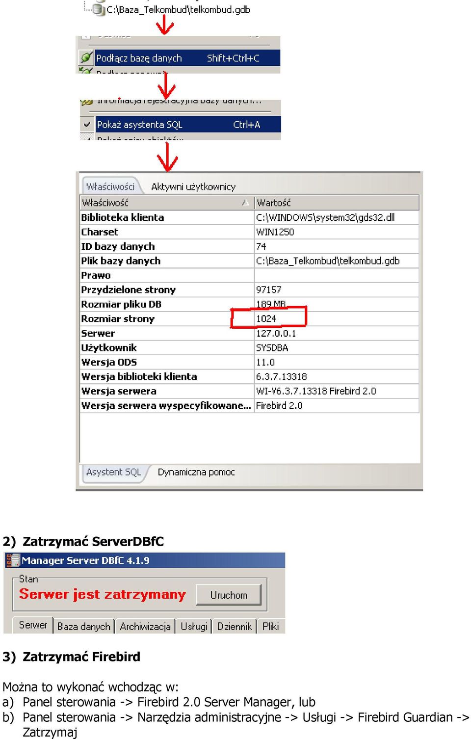0 Server Manager, lub b) Panel sterowania -> Narzędzia