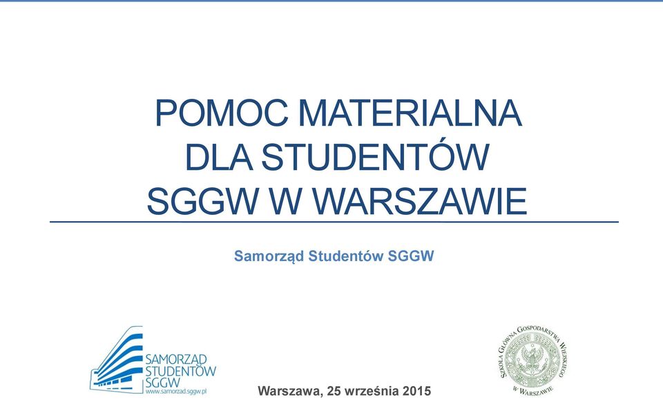 Studentów SGGW Samorząd Studentów