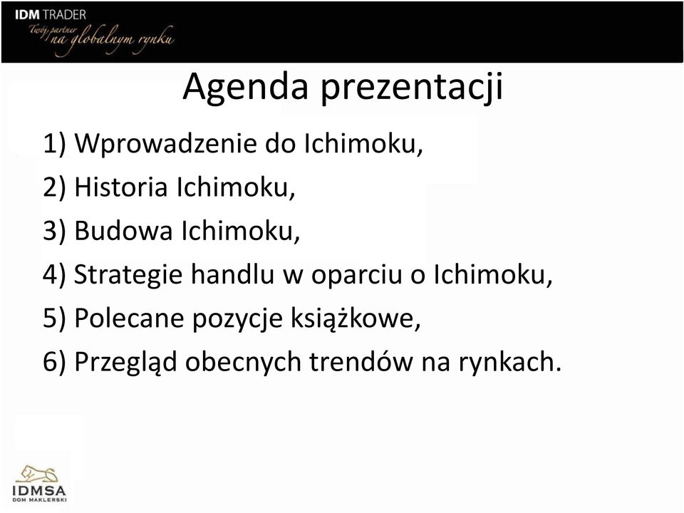 Strategie handlu w oparciu o Ichimoku, 5) Polecane