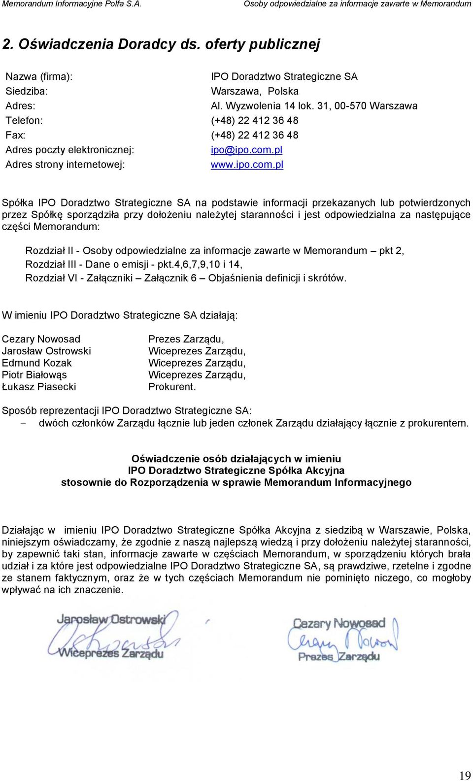 pl Adres strony internetowej: www.ipo.com.