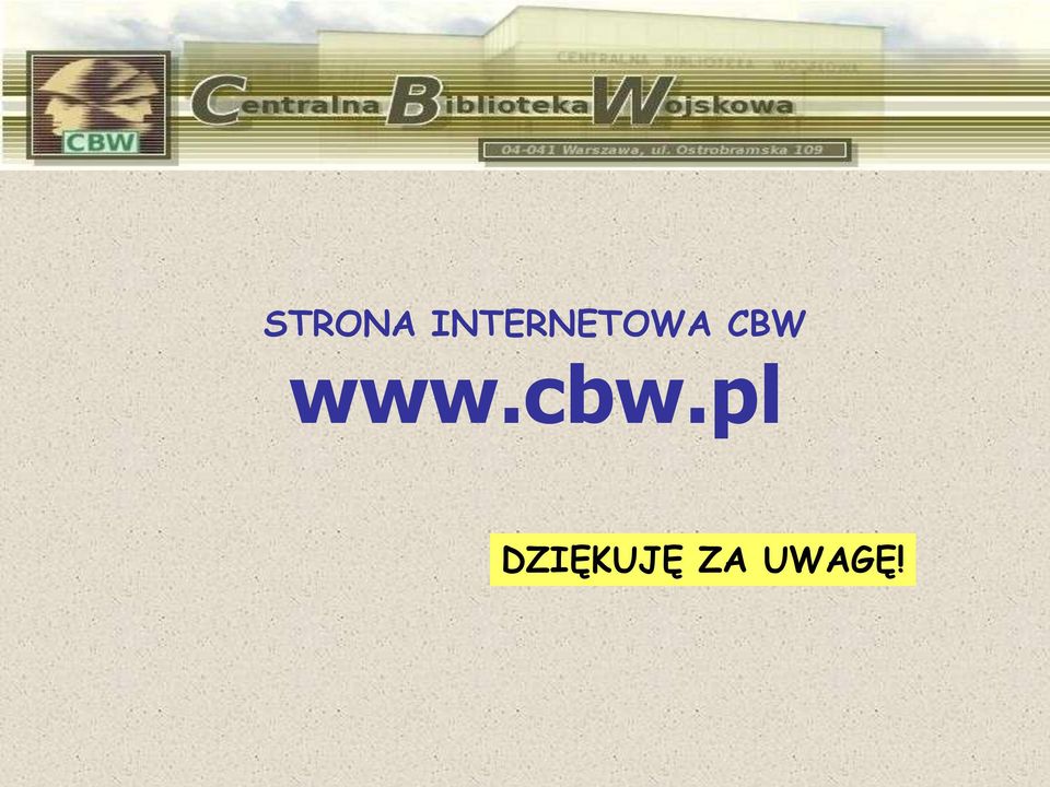 CBW www.cbw.