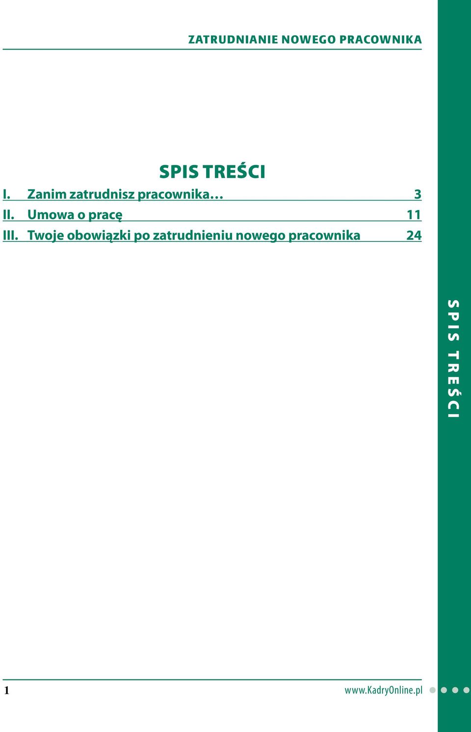 Umowa o pracę 11 III.