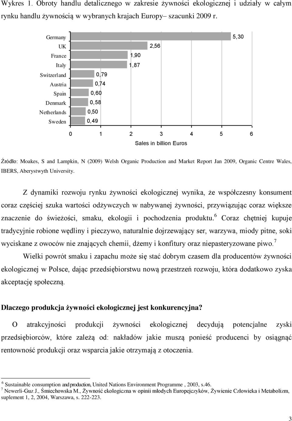 (2009) Welsh Organic Production and Market Report Jan 2009, Organic Centre Wales, IBERS, Aberystwyth University.