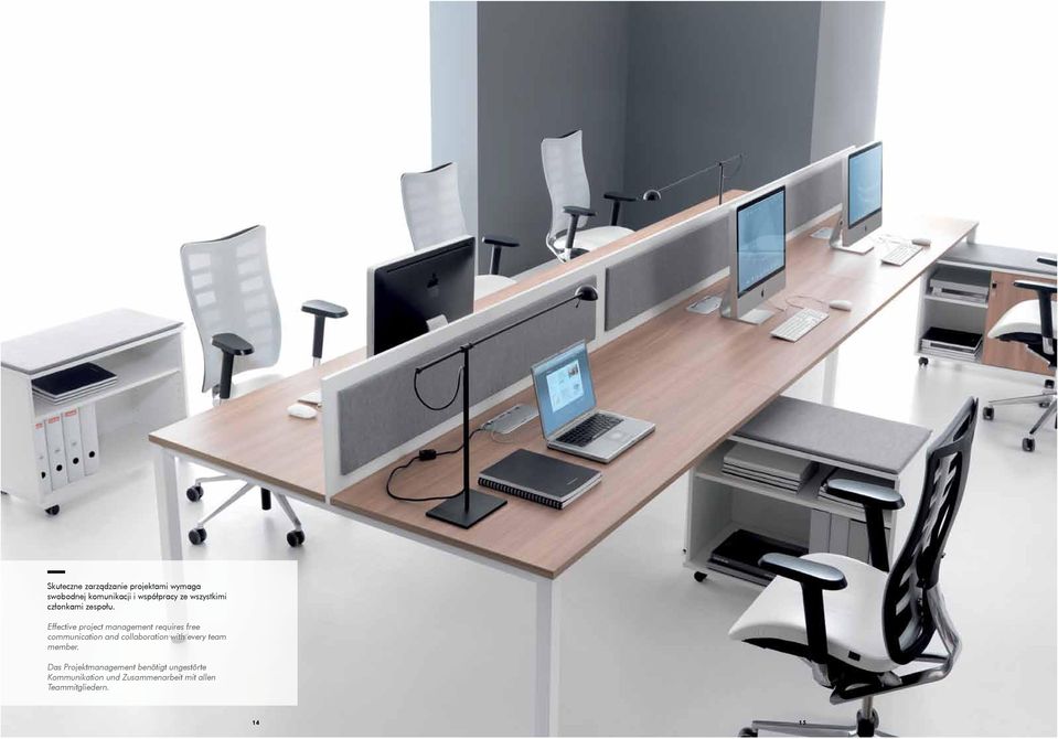 Effective project management requires free communication and collaboration