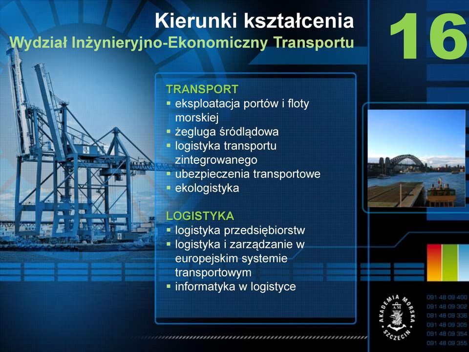 zintegrowanego ubezpieczenia transportowe ekologistyka LOGISTYKA logistyka