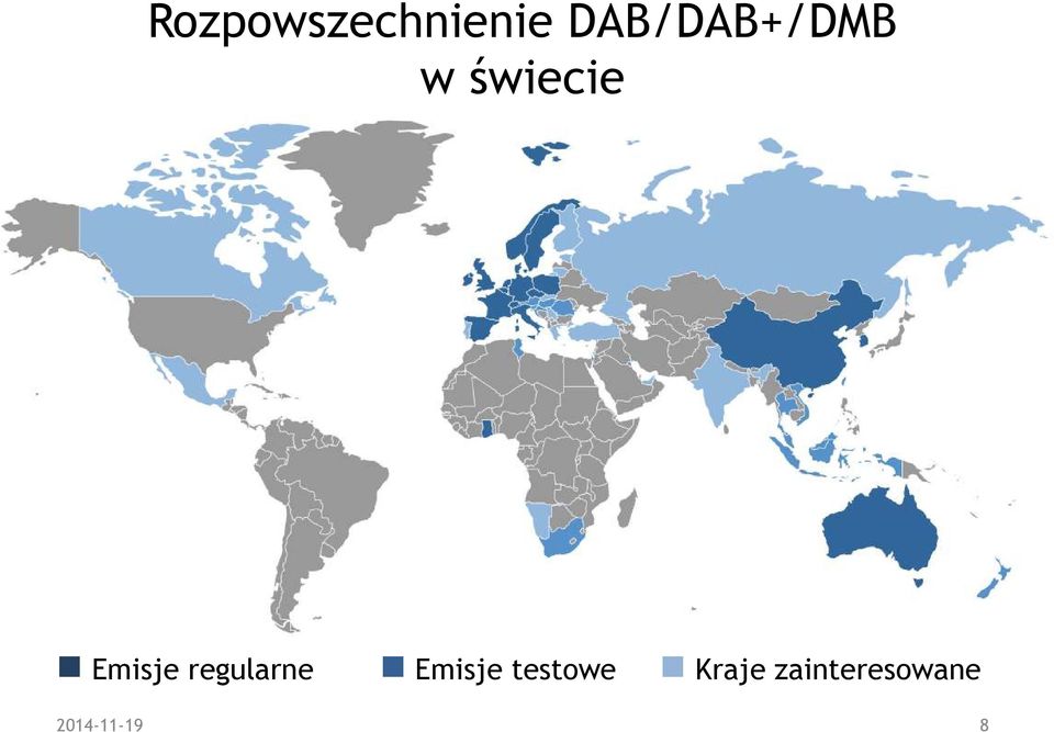 Emisje regularne Emisje