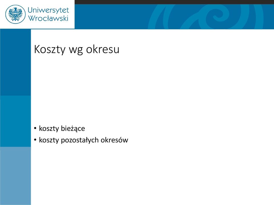 bieżące koszty