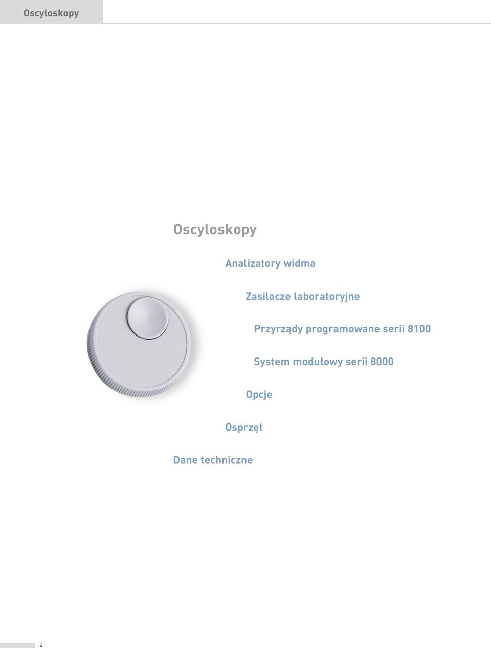 programowane serii 8100 System modułowy