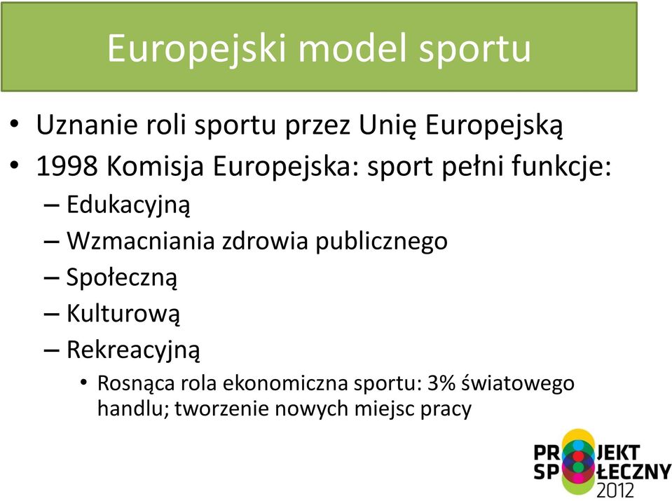 Wzmacniania zdrowia publicznego Społeczną Kulturową Rekreacyjną