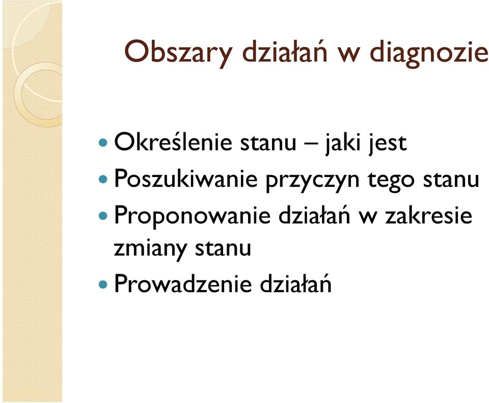 Poszukiwanie przyczyn tego stanu