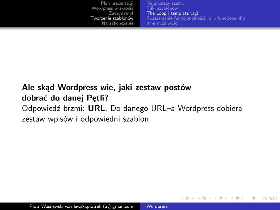 php Inne możliwości Ale skąd wie, jaki zestaw postów dobrać do