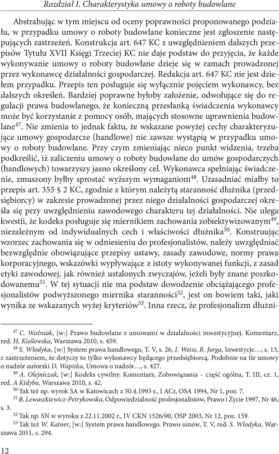 Konstrukcja art.