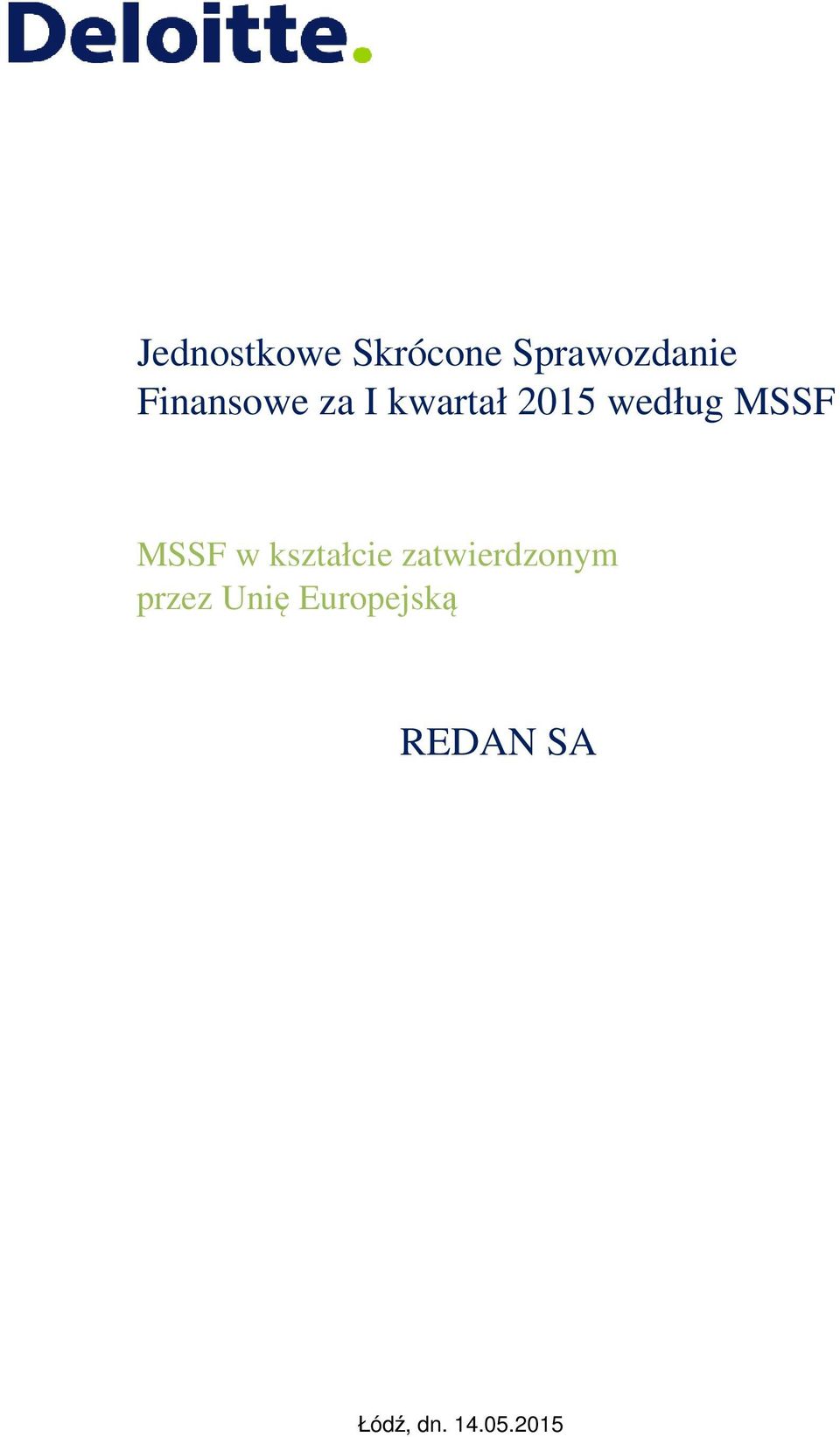 MSSF MSSF w kształcie zatwierdzonym