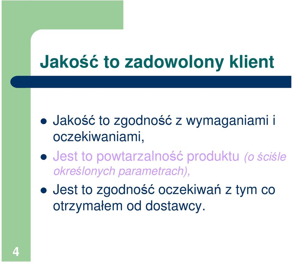 powtarzalno produktu (o cile okrelonych