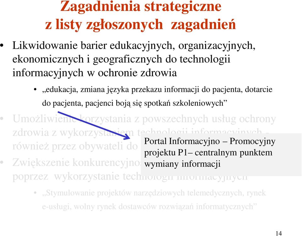 wykorzystaniem technologii informacyjnych - Portal Informacyjno Promocyjny również przez obywateli do tego nieprzygotowanych.