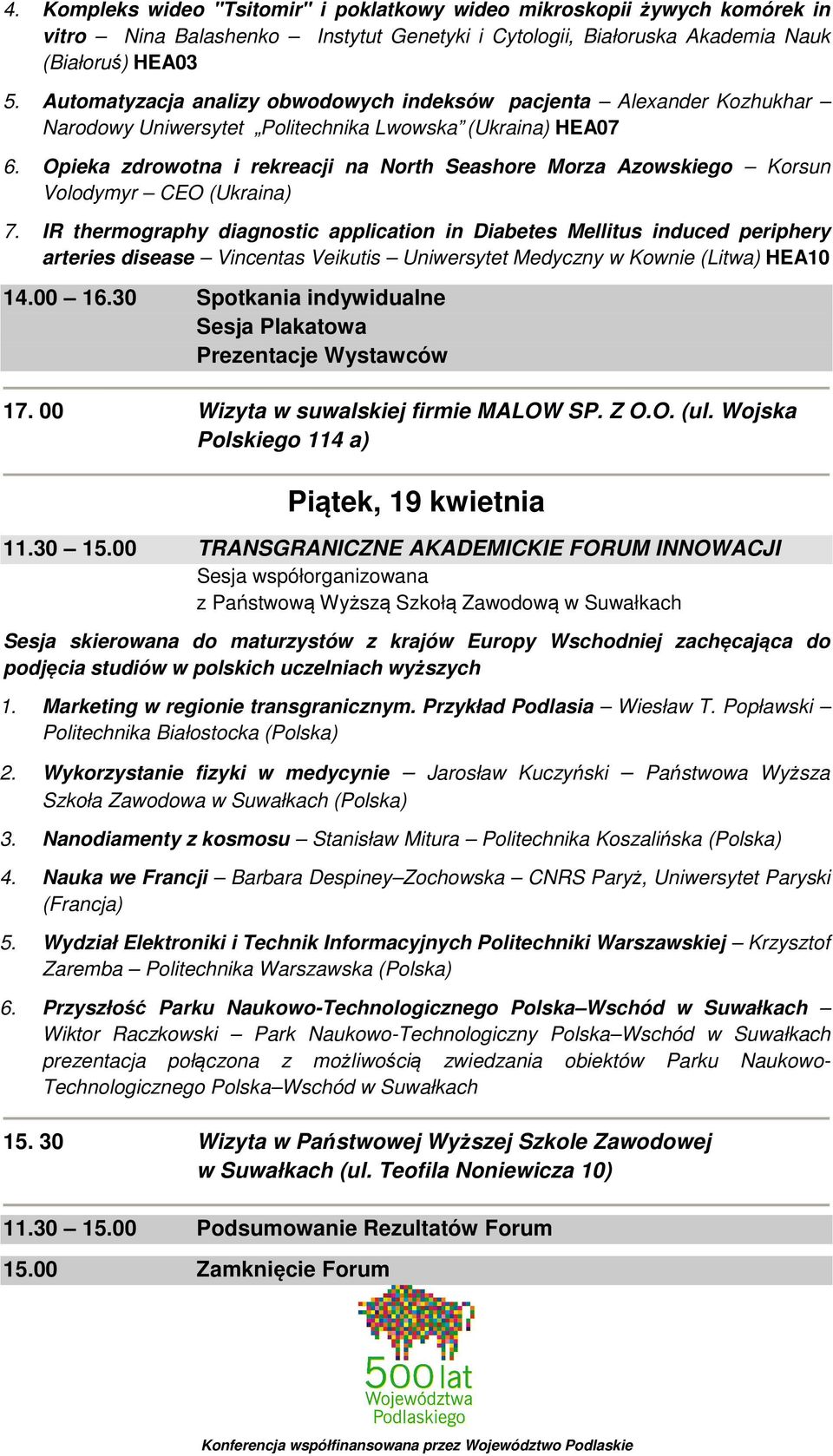 Opieka zdrowotna i rekreacji na North Seashore Morza Azowskiego Korsun Volodymyr CEO (Ukraina) 7.