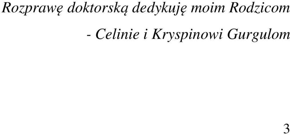 Rodzicom - Celinie