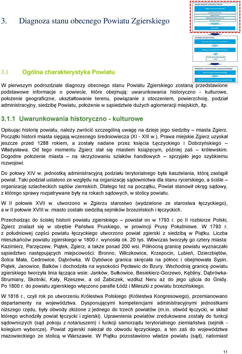 - kulturowe, położenie geograficzne, ukształtowanie terenu, powiązanie z otoczeniem, powierzchnię, podział administracyjny, siedzibę Powiatu, położenie w sąsiedztwie dużych aglomeracji miejskich, itp.