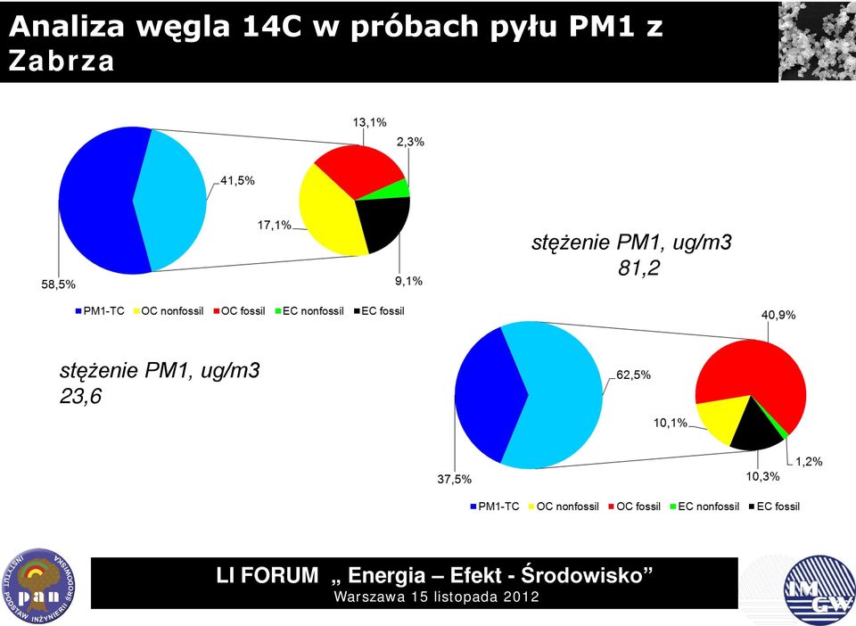 Zabrza stężenie PM1,