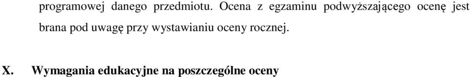 jest brana pod uwagę przy wystawianiu