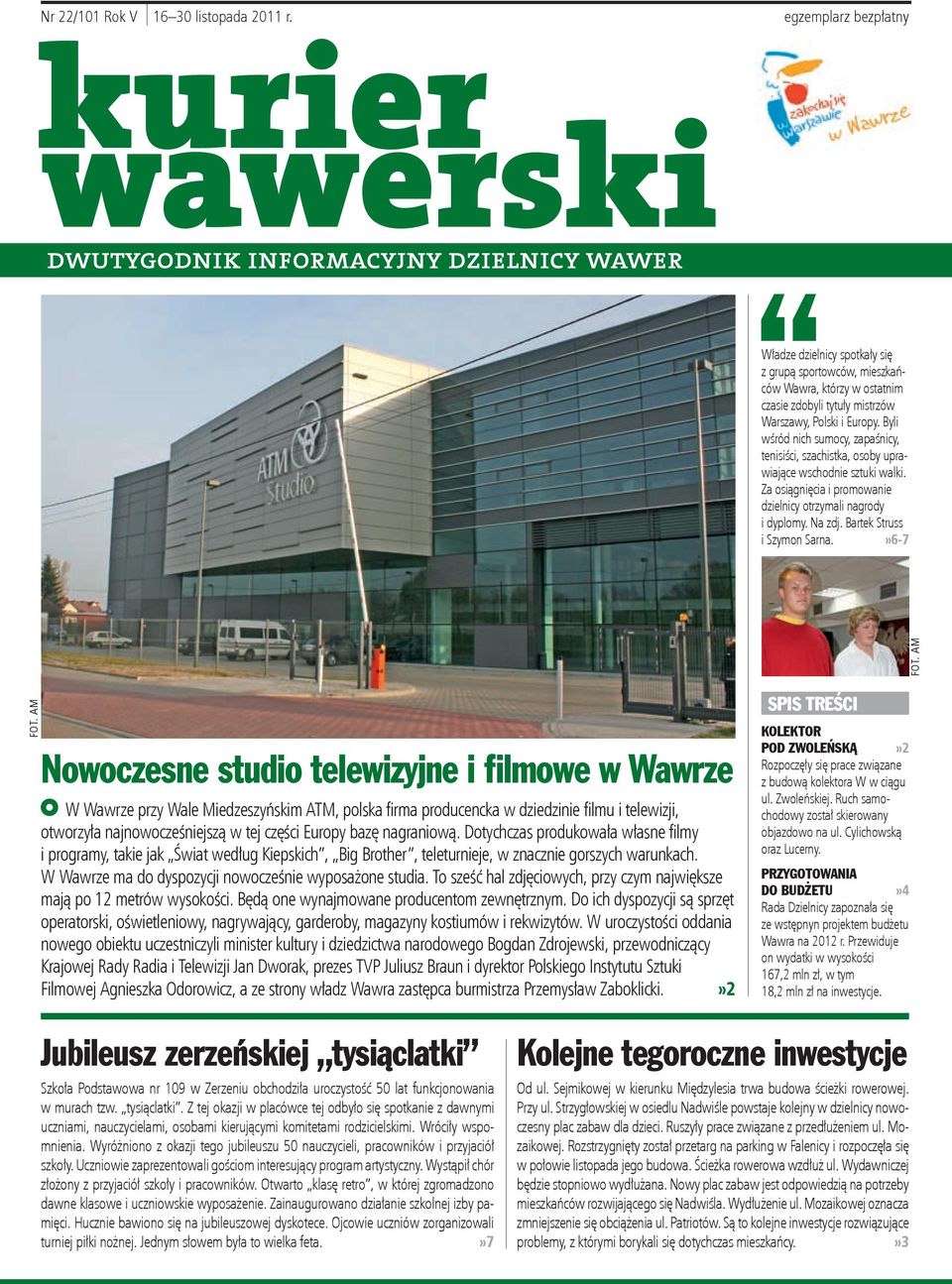 Byli wśród nich sumocy, zapaśnicy, tenisiści, szachistka, osoby uprawiające wschodnie sztuki walki. Za osiągnięcia i promowanie dzielnicy otrzymali nagrody i dyplomy. Na zdj.