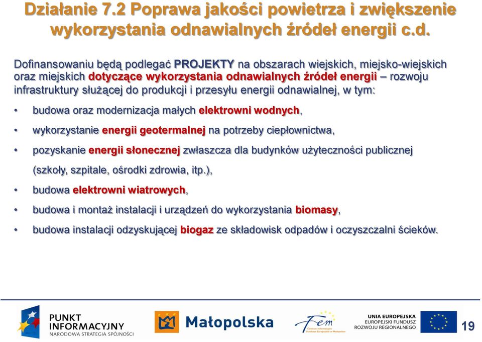 ł energii c.d.