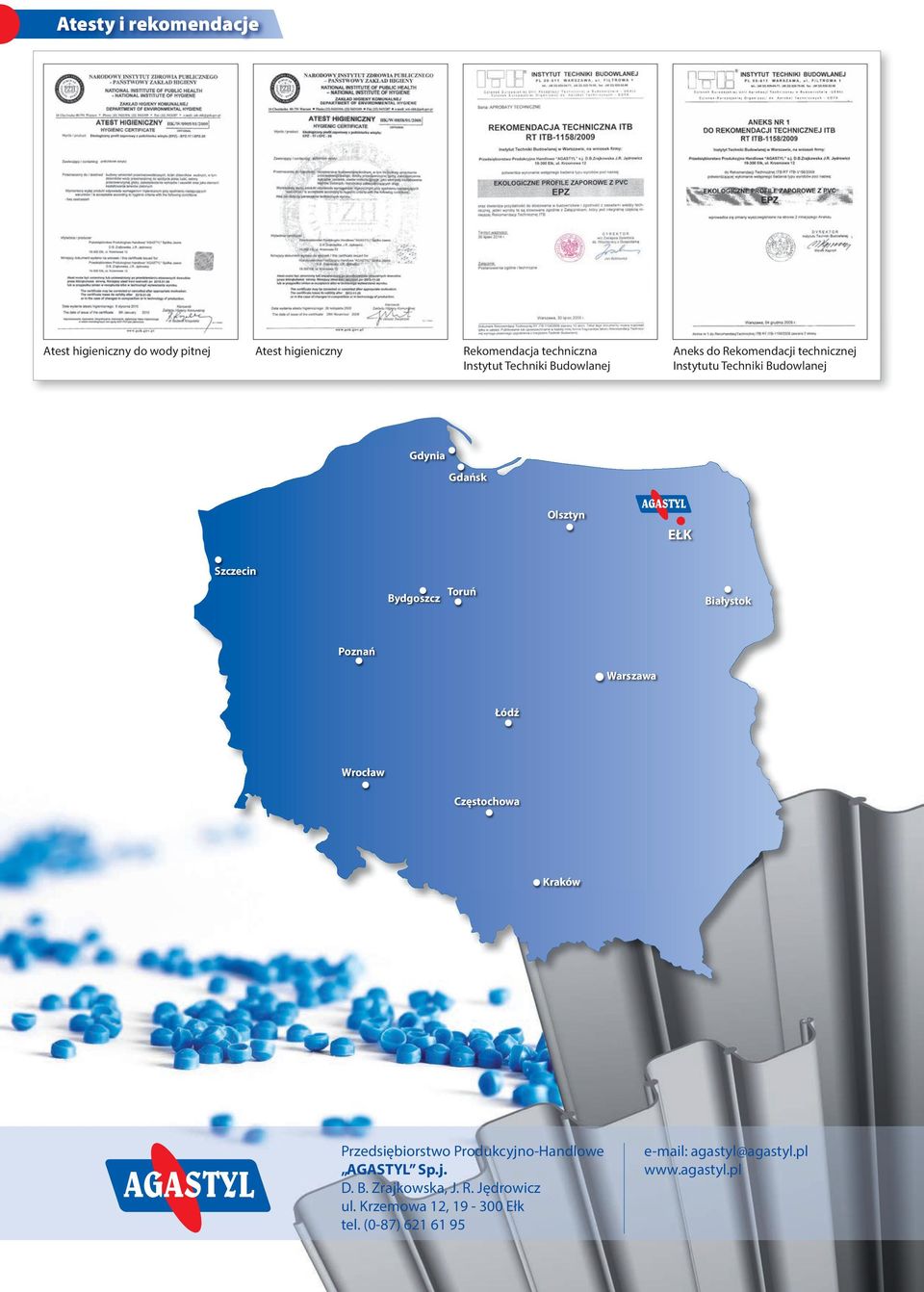 Bydgoszcz Toruń Białystok Poznań Warszawa Łódź Wrocław Częstochowa Kraków Przedsiębiorstwo Produkcyjno-Handlowe