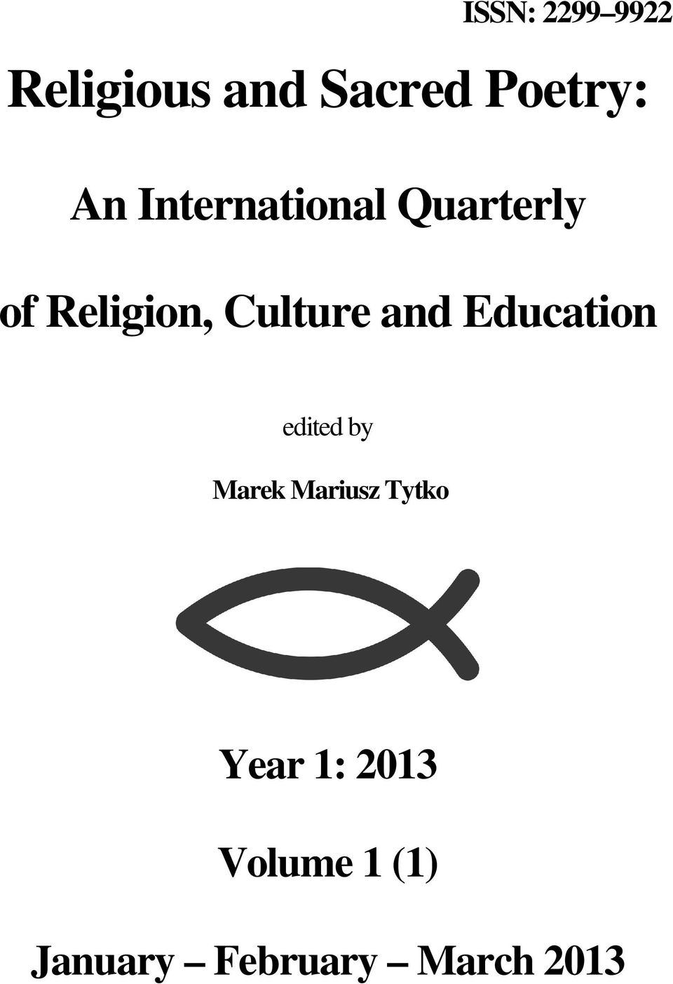 and Education edited by Marek Mariusz Tytko