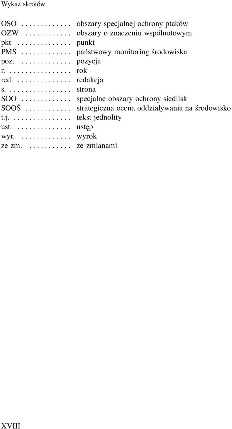 ... strona SOO... specjalneobszaryochronysiedlisk SOOŚ.