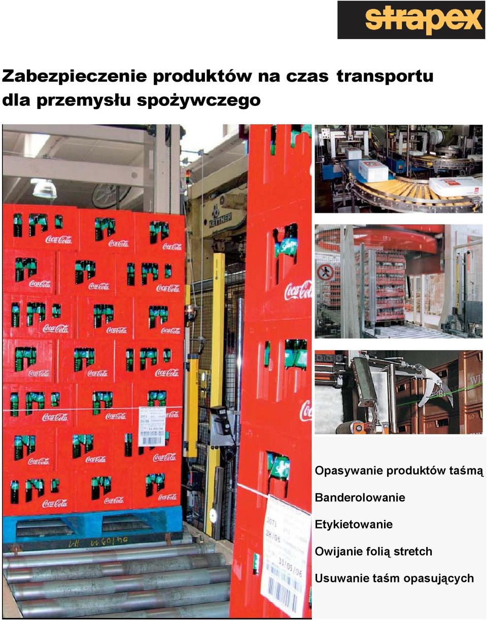 spożywczego produktów taśmą